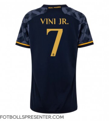 Real Madrid Vinicius Junior #7 Borta Matchtröja Dam 2023-24 Kortärmad